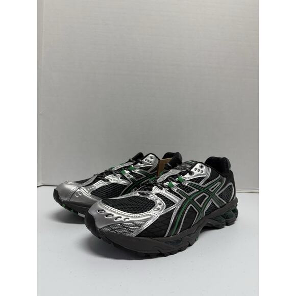 ASICS Gel Nimbus 10.1 Obsidian Grey Green Basil 1203A543 022 Size 9 Men Runner